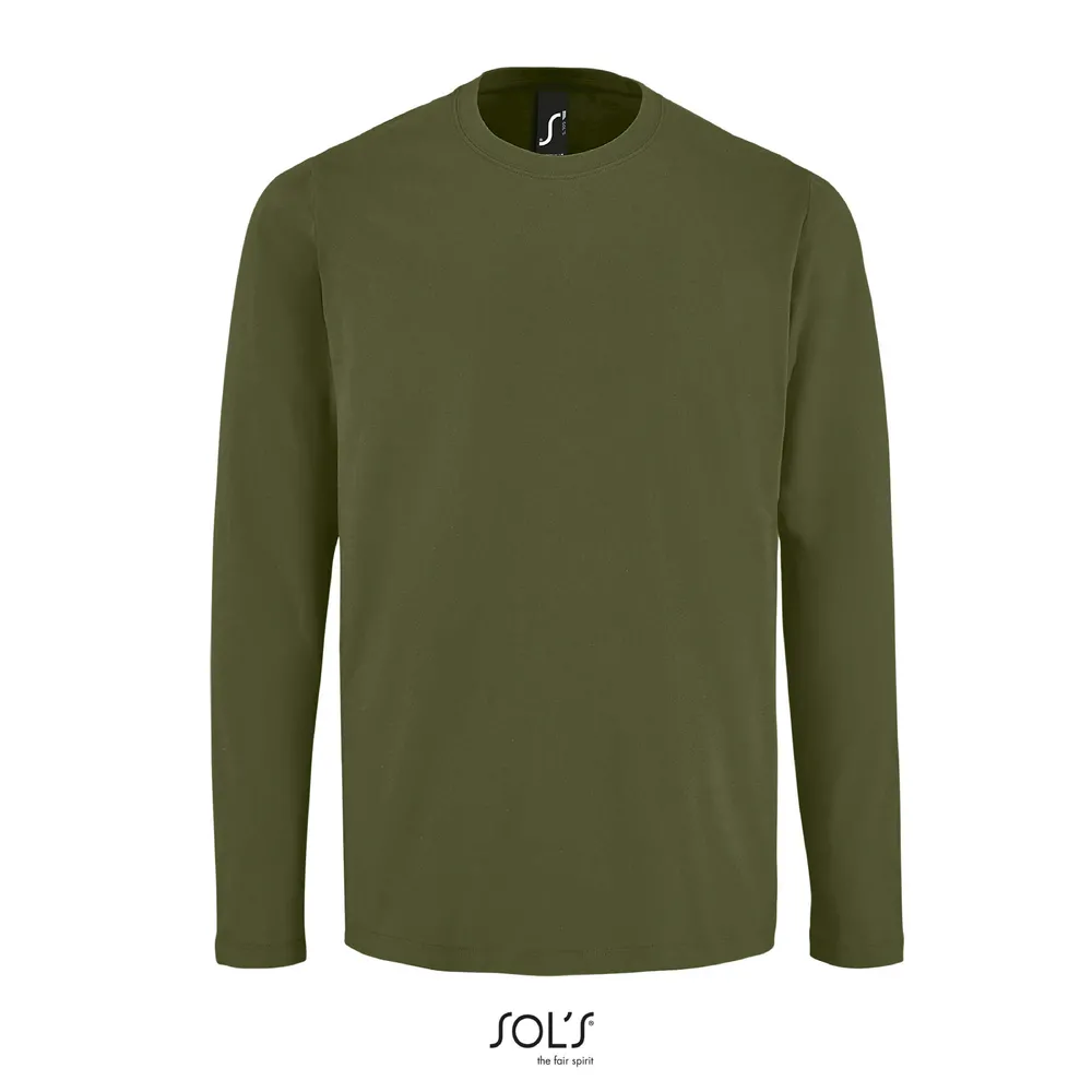 Imperial Lsl Men T-shirt190 – Donker kaki