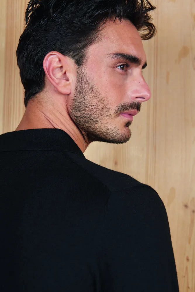 Stefan Sweater – Diep zwart