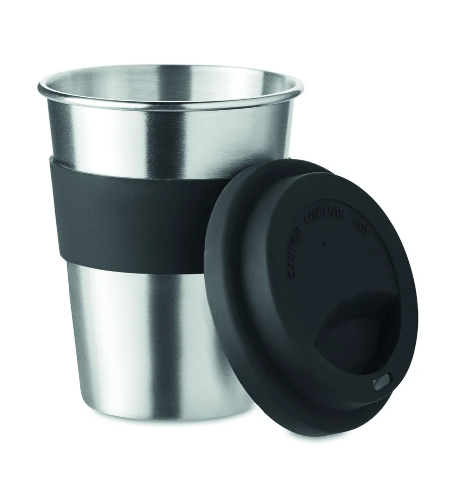 Irmug · Rvs drinkbeker 350 ml – Zwart