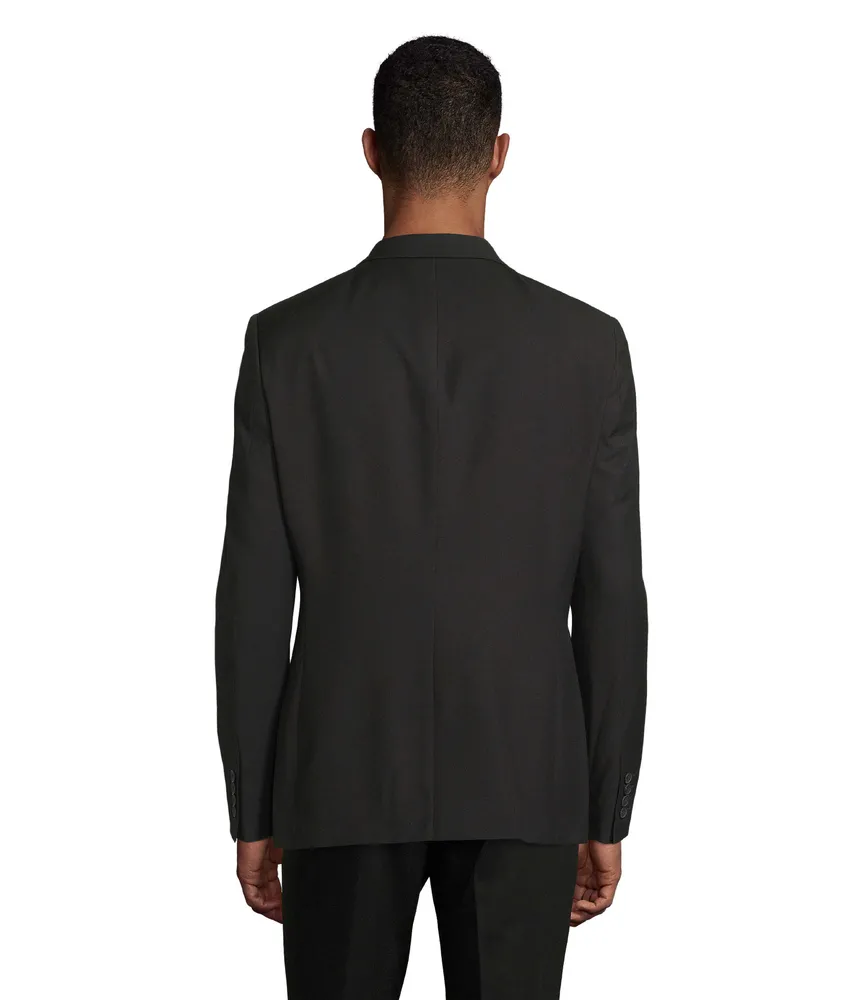 Marius Men Suit Jacket – Diep zwart