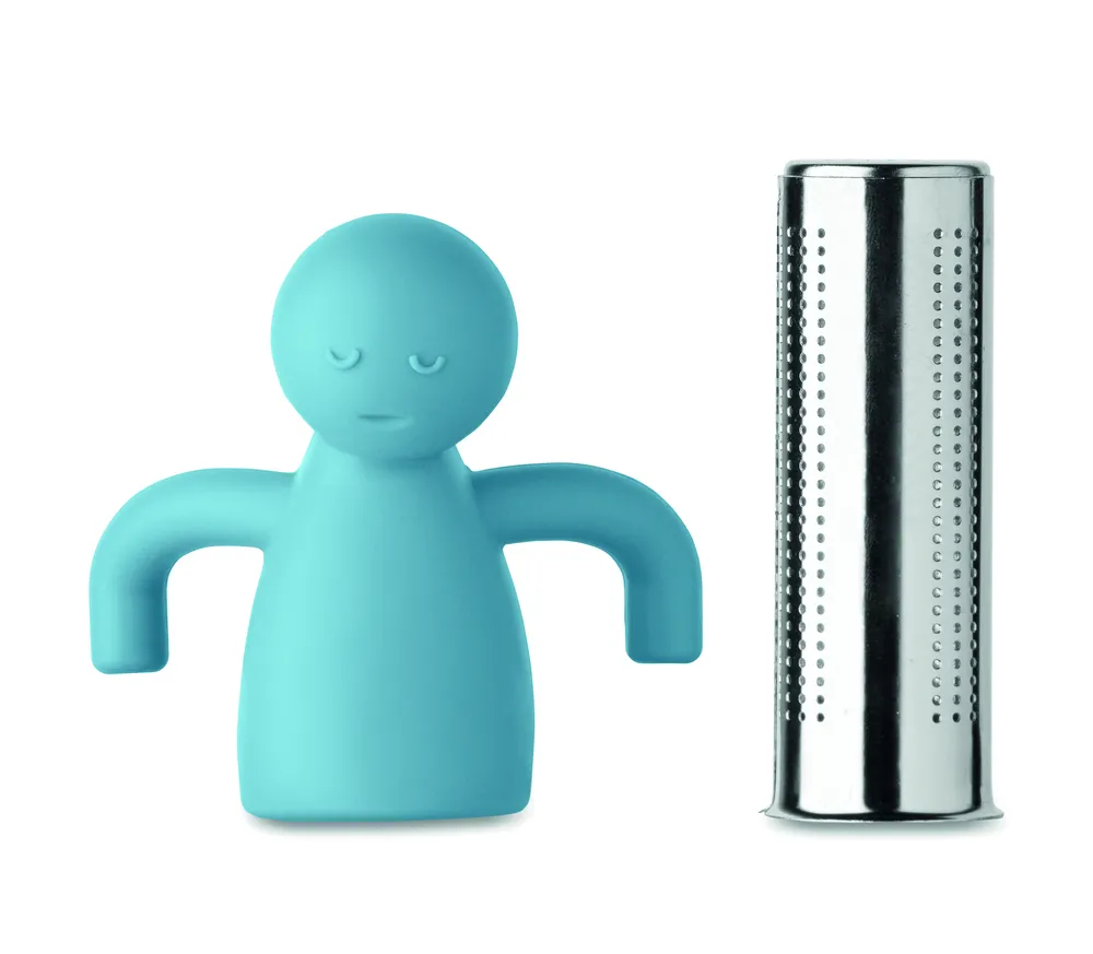 Ninot · Grappige thee-infuser – Babyblauw