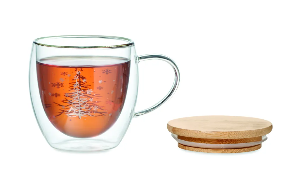 Sian · Dubbelwandige borosilicaat mok – Transparant