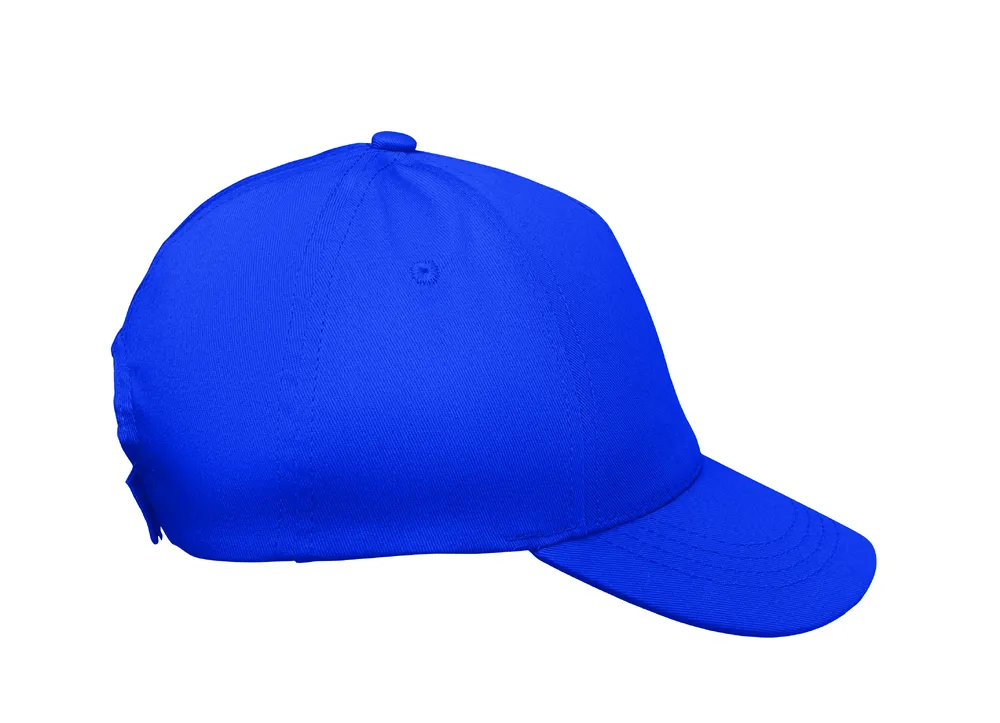 Buzz Kids · 5 panelen kinder baseballpet – Royal blauw