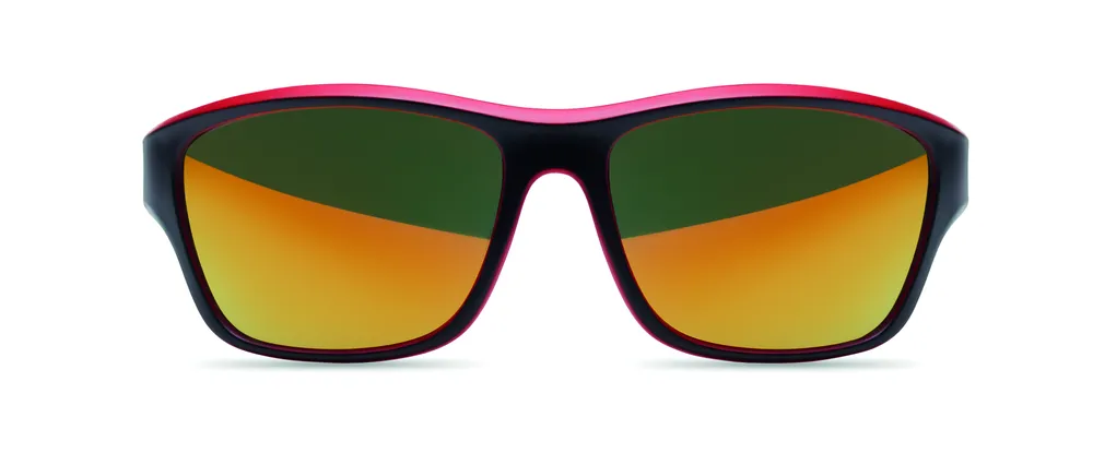 Yuma · Gespiegelde sportzonnebril Uv40 – Rood