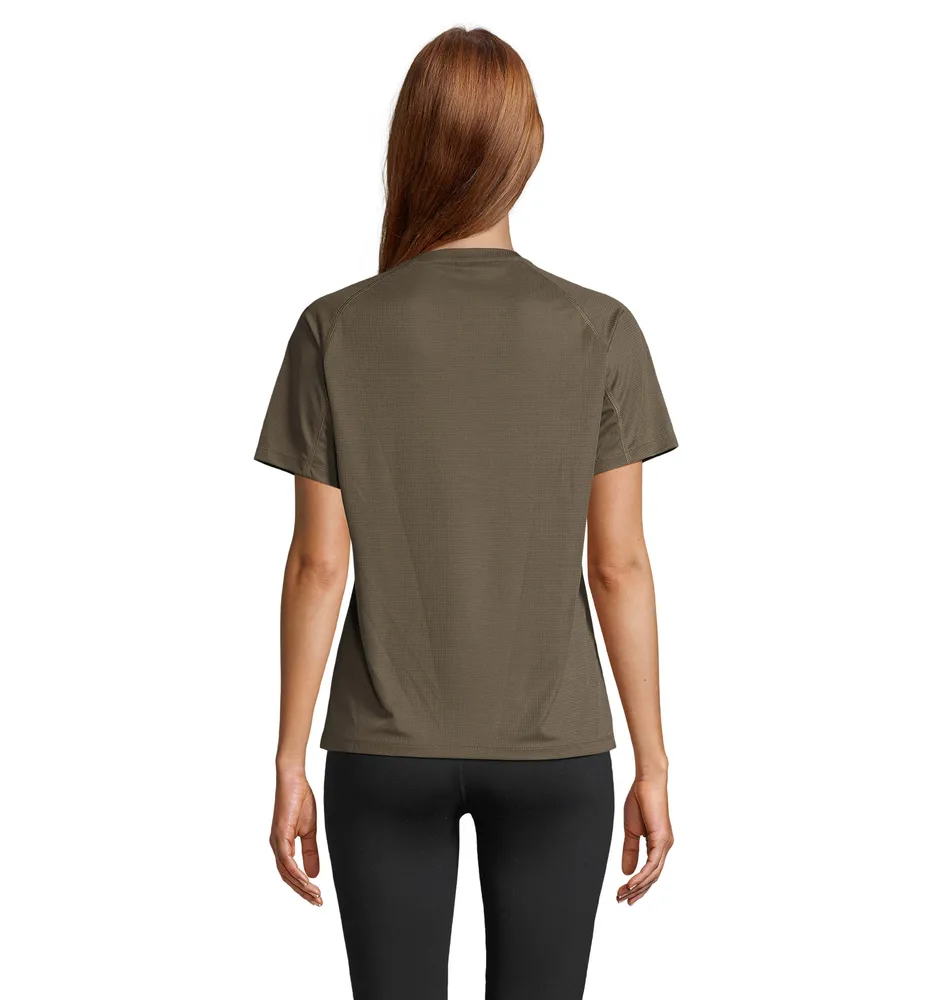 Vortex Women Raglan T-shirt – Army