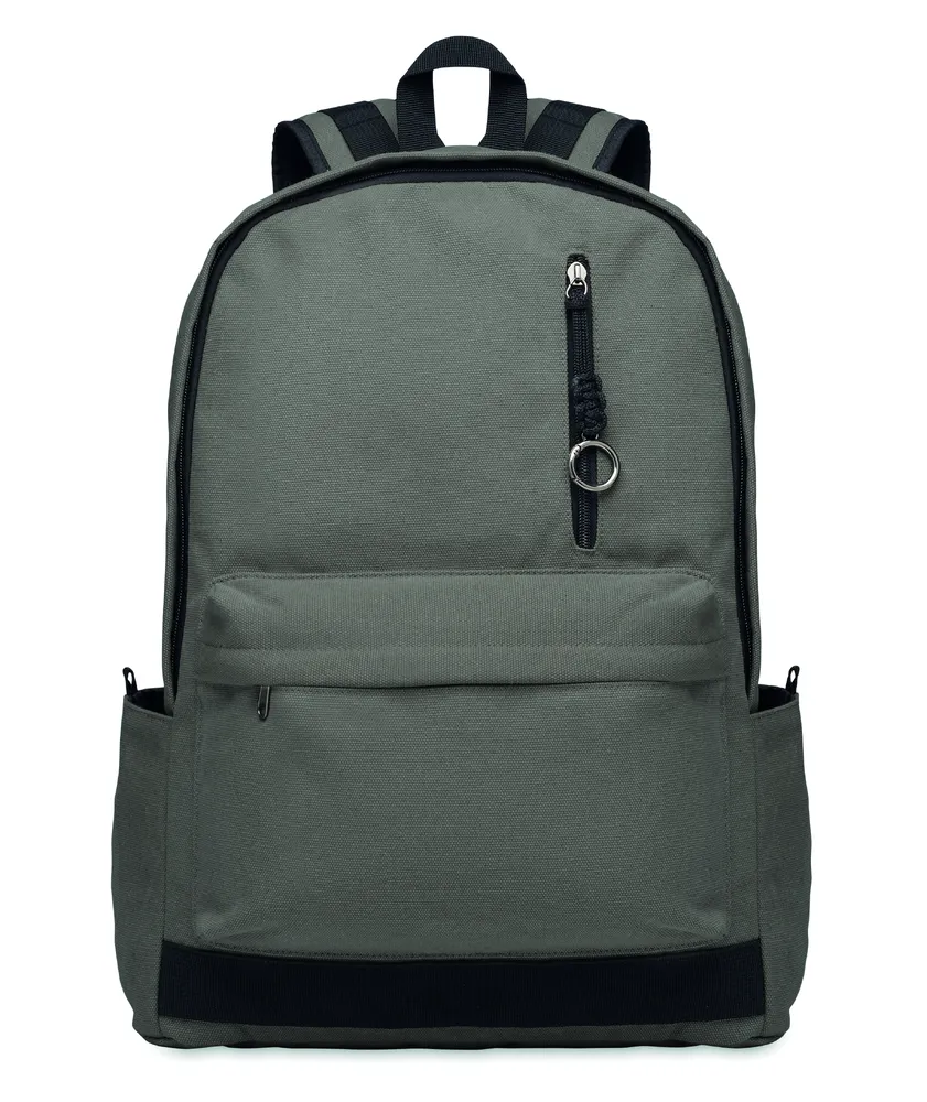 Leirur · 15 inch laptop rugzak – Steengrijs