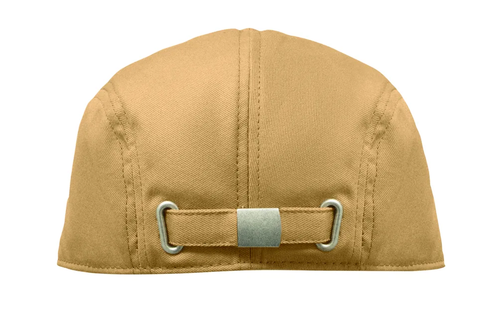 Flat Peak · Newsboy platte pet 235g/m² – Khaki