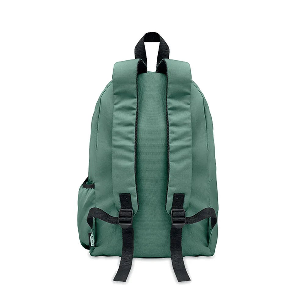 Bapal+ · 600D RPET polyester rugzak – Donker marinegroen