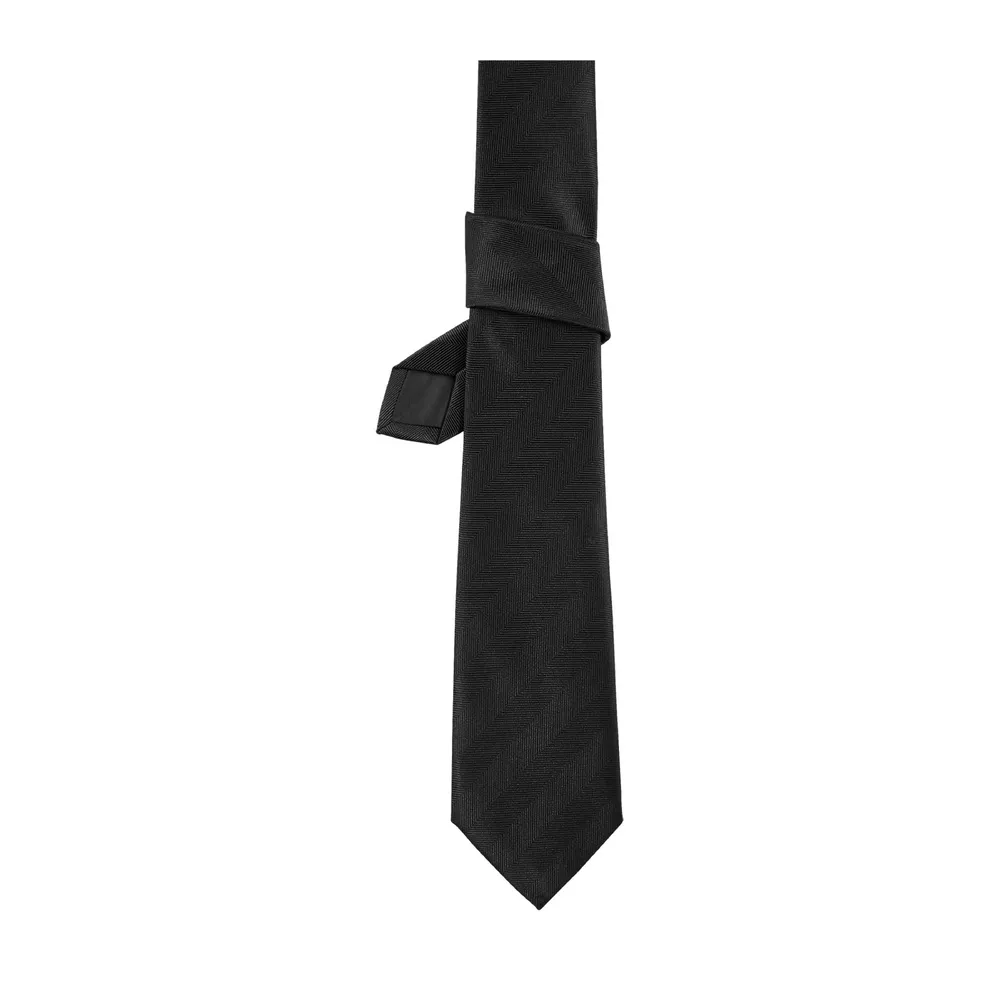 Tommy Club Tie – Diep zwart