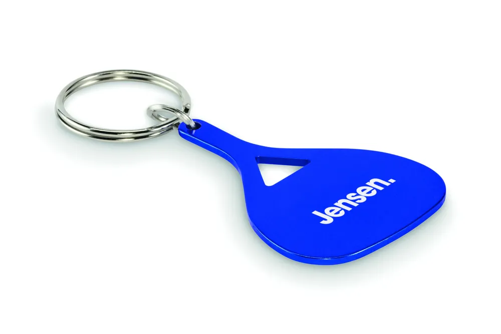 Kepad · Alu sleutelhanger peddel – Blauw
