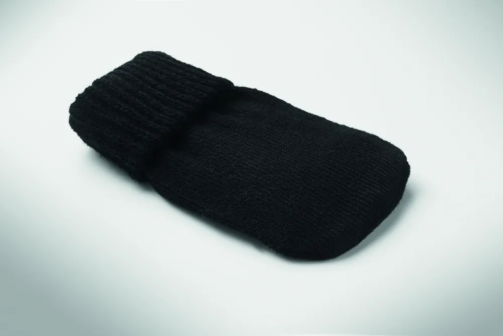 Warmmuff · Handwarmer gebreid polyester – Zwart