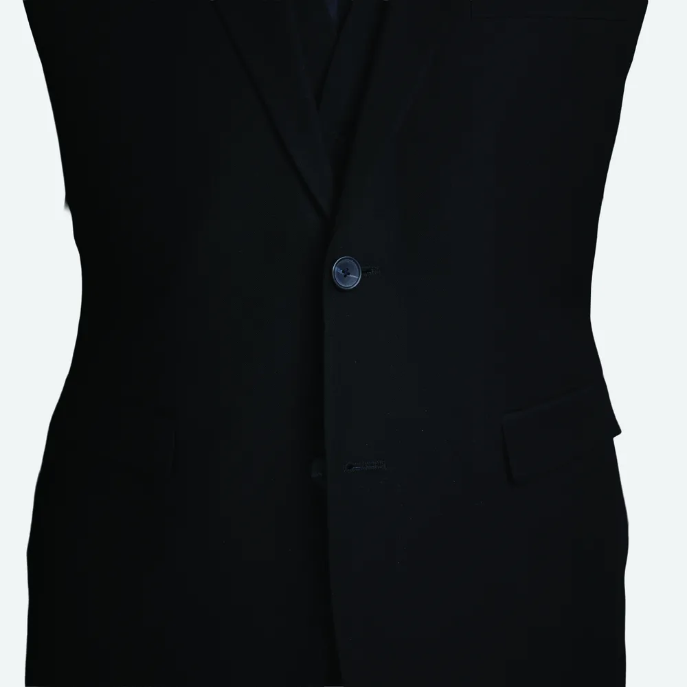 Marius Men Suit Jacket – Diep zwart