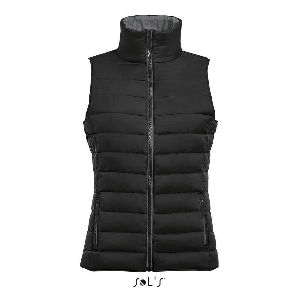Wave Women · Wave dames bodywarmer 180g – Zwart