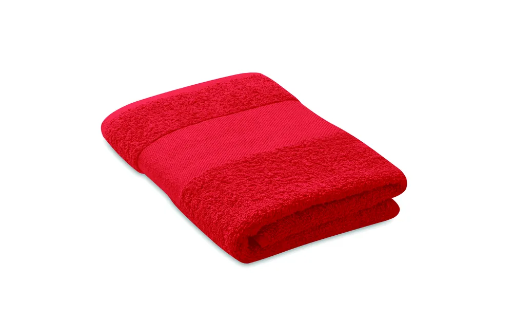 Serry · Handdoek organisch 50x30cm – Rood
