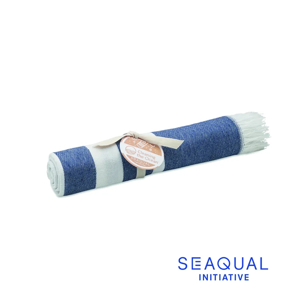Mar · Seaqual® hamamdoek 70x140cm – Blauw
