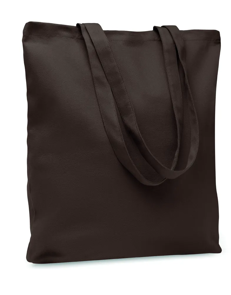 Rassa Coloured · Stevige canvas boodschappentas – Chocolade