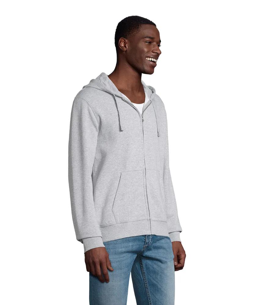 Spike Men · Spike Hood Heren 280gr – Grijs gemêleerd 2