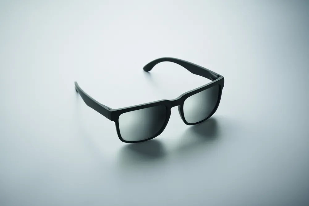 Crete · Festival zonnebril Uv400 – Glanzend zilver