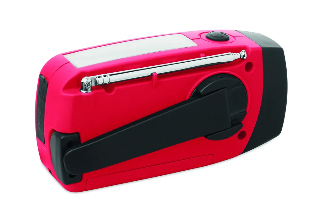 Onda · Draagbare radio met LED lamp Mo2746- – Rood
