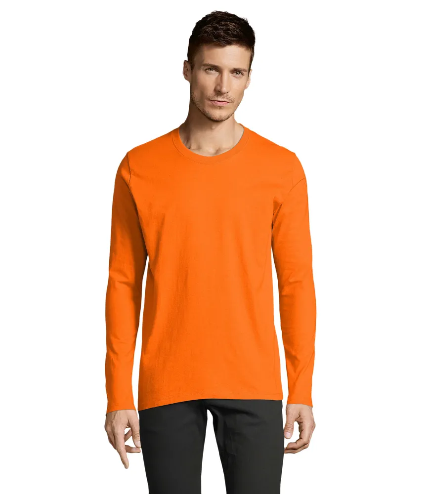 Imperial Lsl Men T-shirt190 – Oranje
