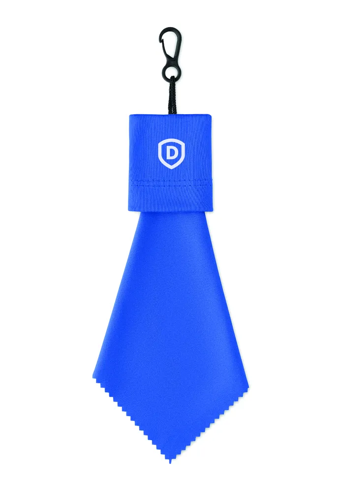 Clear · RPET reinigingsdoekje – Royal blauw