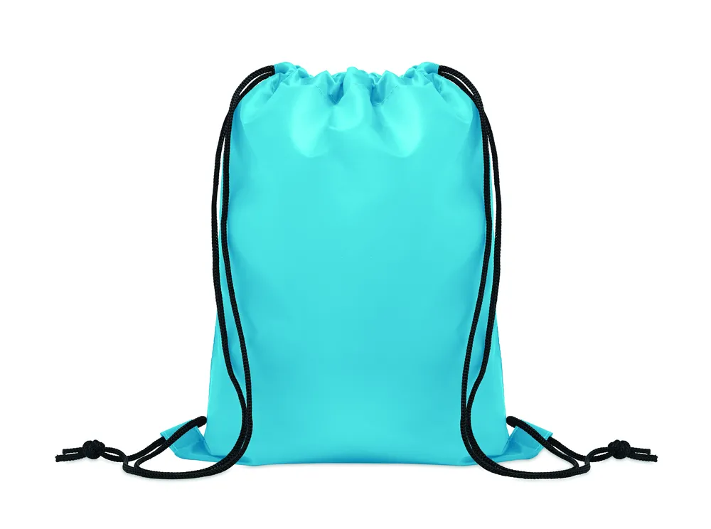 Shoop Kids · 190T RPET inder trekkoordtas – Turquoise