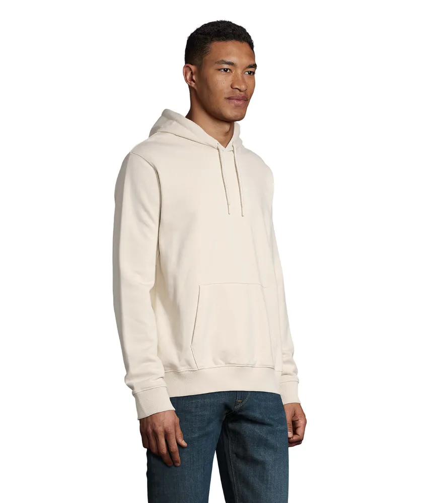 Nicholas Men Hooded Sweat – Dusty beige