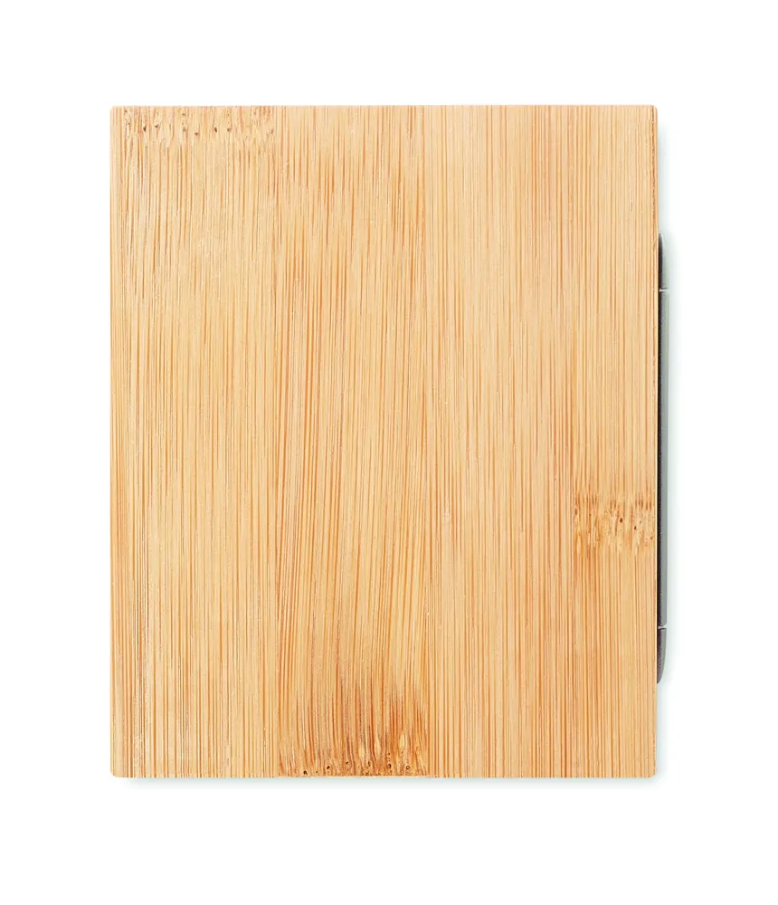Manila · Bamboe pennenbak met Lcd klok – Hout