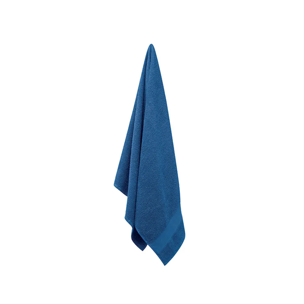 Perry · Handdoek organisch 140x70 – Royal blauw