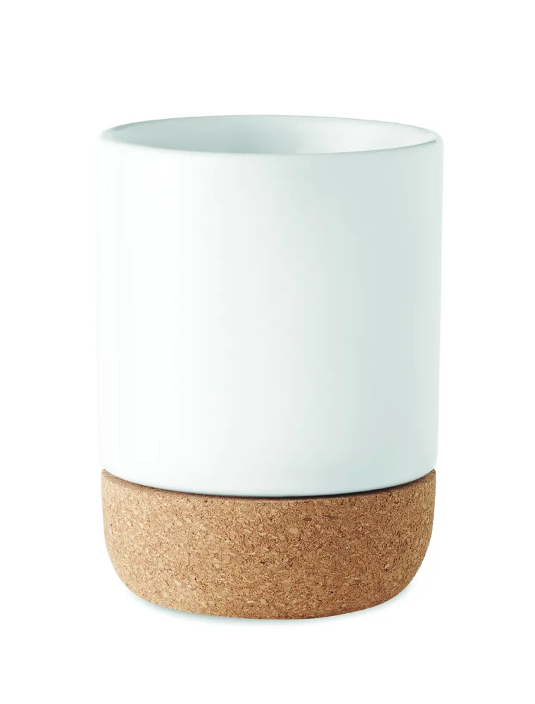 Subcork · Sublimatie mok met kurk detail – Wit