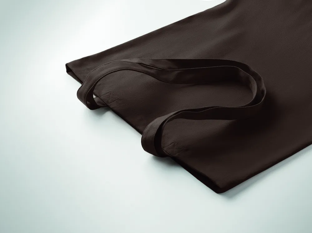 Rassa Coloured · Stevige canvas boodschappentas – Chocolade