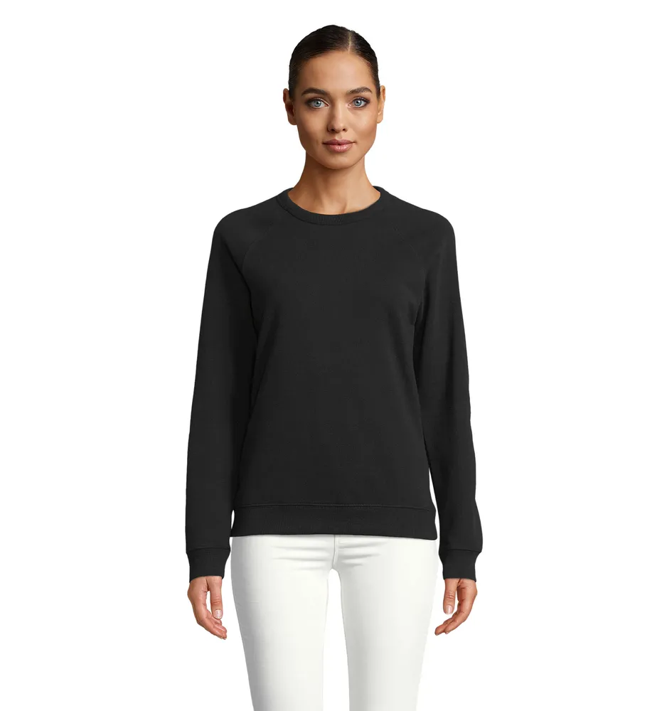 Nelson Women Sweat 400 – Diep zwart