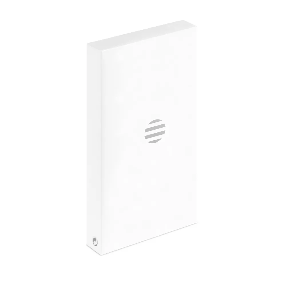 Solar Powerflat · PowerBank 8000 mAh – Mat zilver