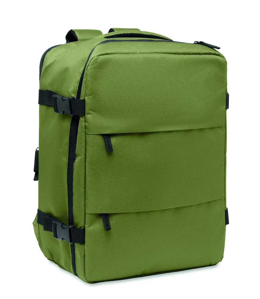 Aspen · Uitschuifbare cabin rugzak 20L – Legergroen