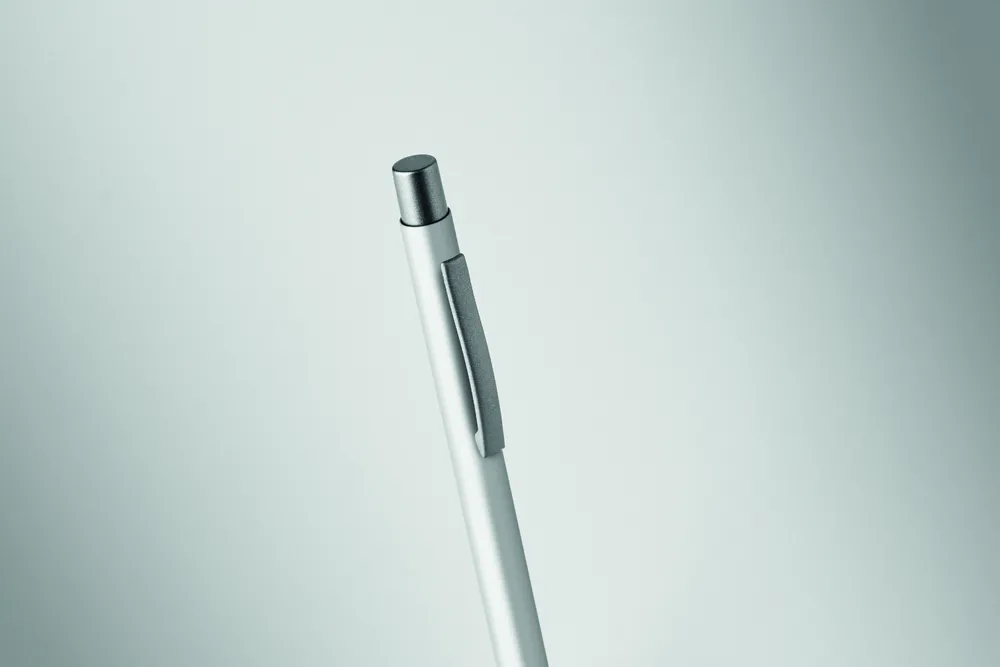 Nali · Gerecyclede aluminium balpen – Zilver