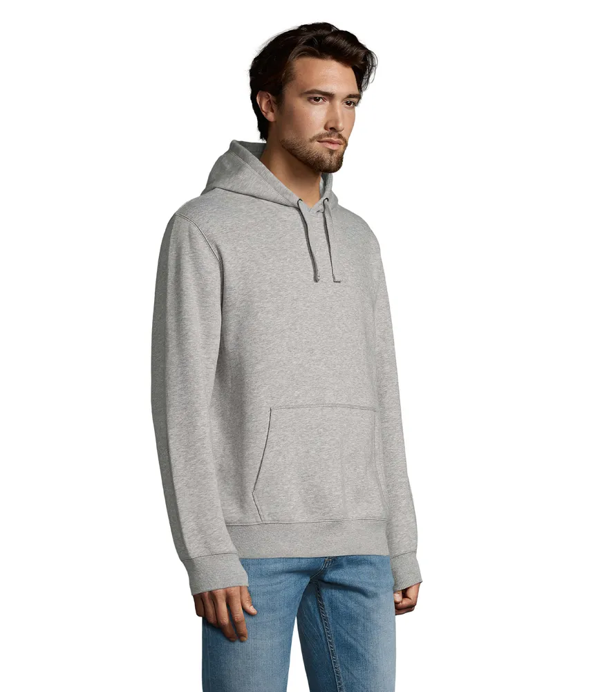 Spencer heren sweater 280g – Grijs gemêleerd 2