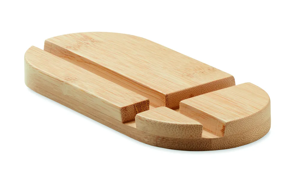 Robin · Bamboe smartphone houder – Hout