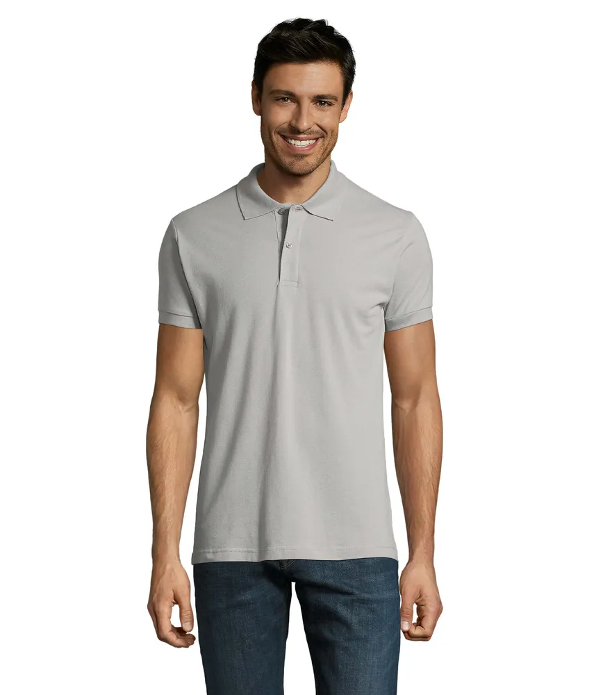 Perfect Men · Perfect Heren Polo 180g – Zuiver grijs