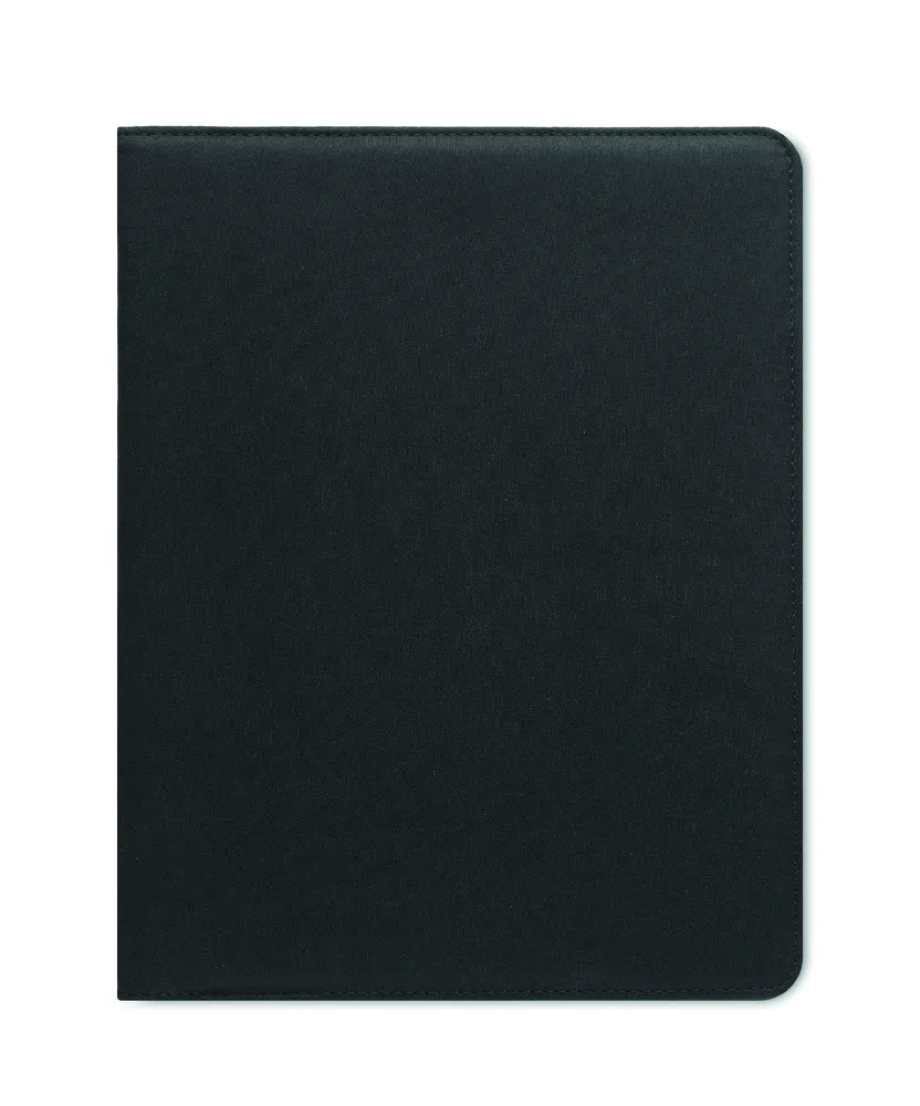 Casove · 300D RPET A4 portfolio – Zwart