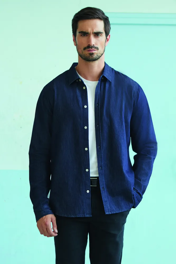 Bennett Men Denim Shirt – Brut denim