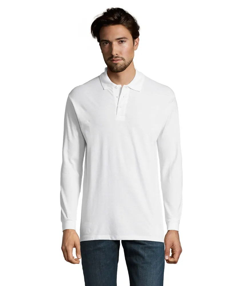 Star Men'S Polo 170 – Wit