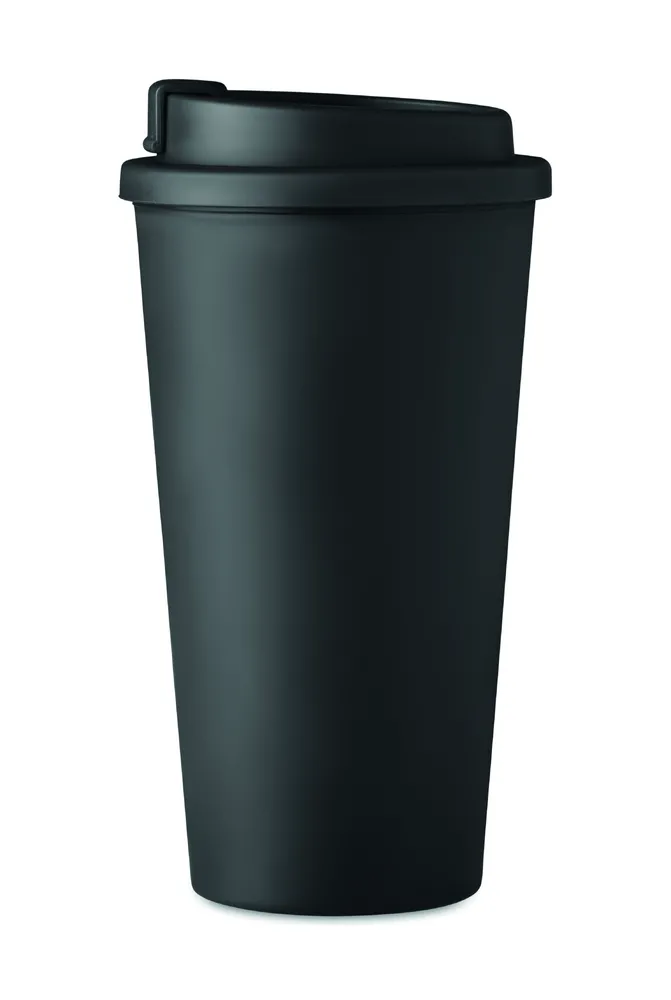Tuesday · Dubbelwandige drinkbeker 450 ml – Zwart