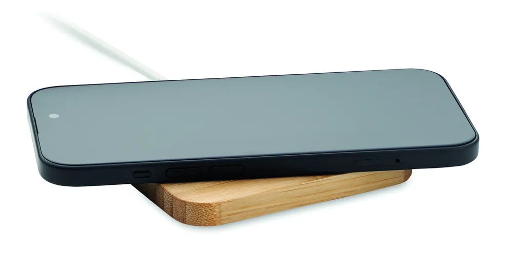 Chargoo · 15W draadloze oplader in bamboe – Hout