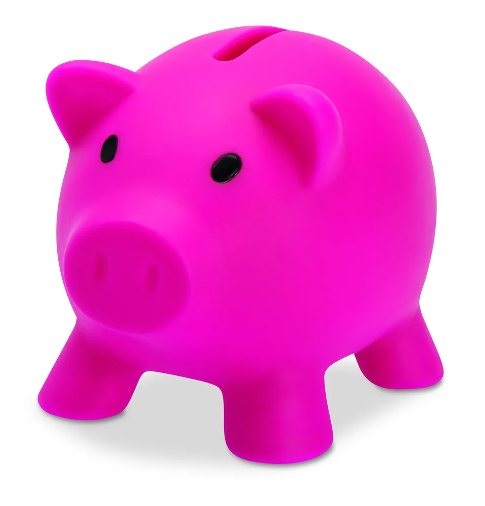 Softco · Spaarvarken – Fuchsia