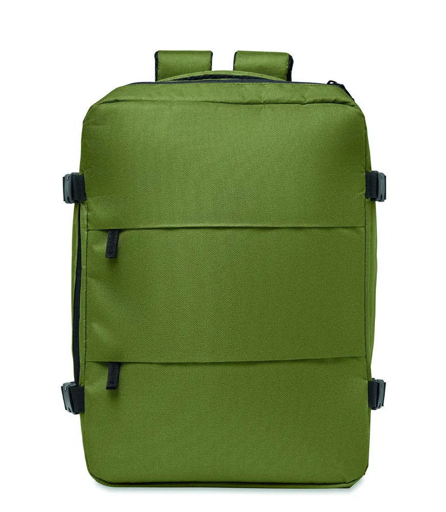Aspen · Uitschuifbare cabin rugzak 20L – Legergroen