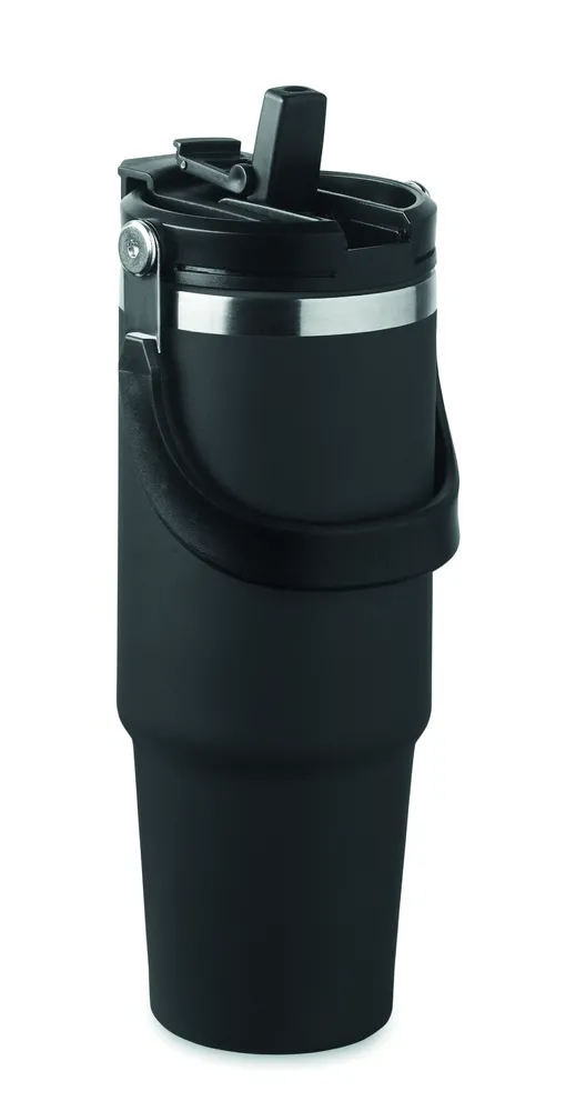Suma Hand · Dubbelwandige beker 850ml – Zwart