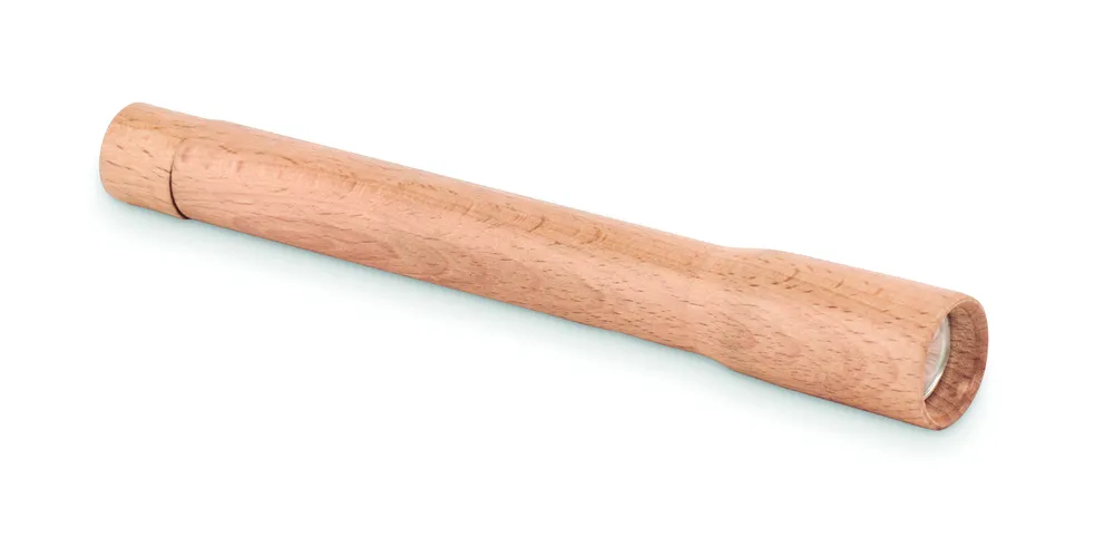 Teles · Houten zaklamp met Cob-licht – Hout