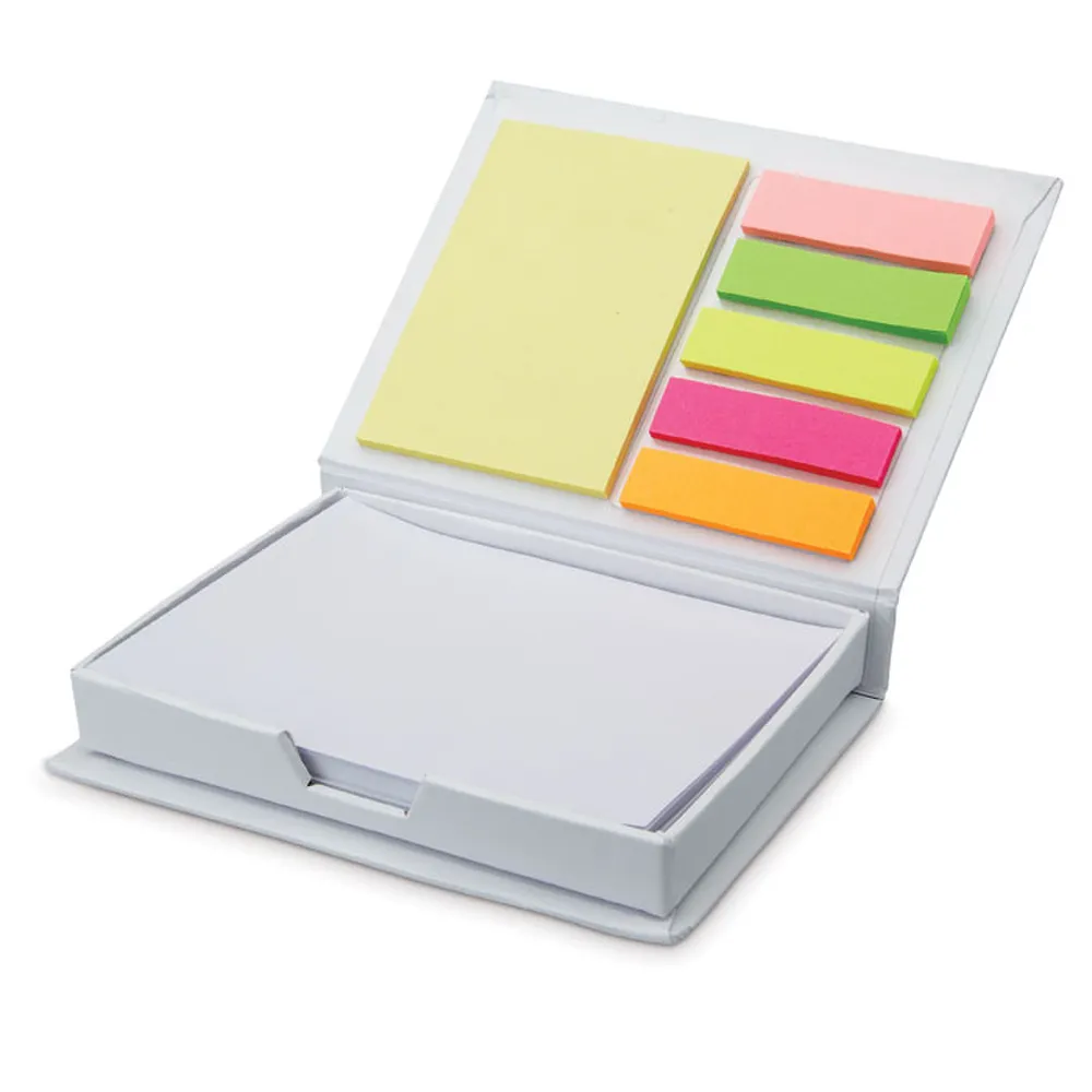 Memokit · Memoblaadjes en memostickers – Wit