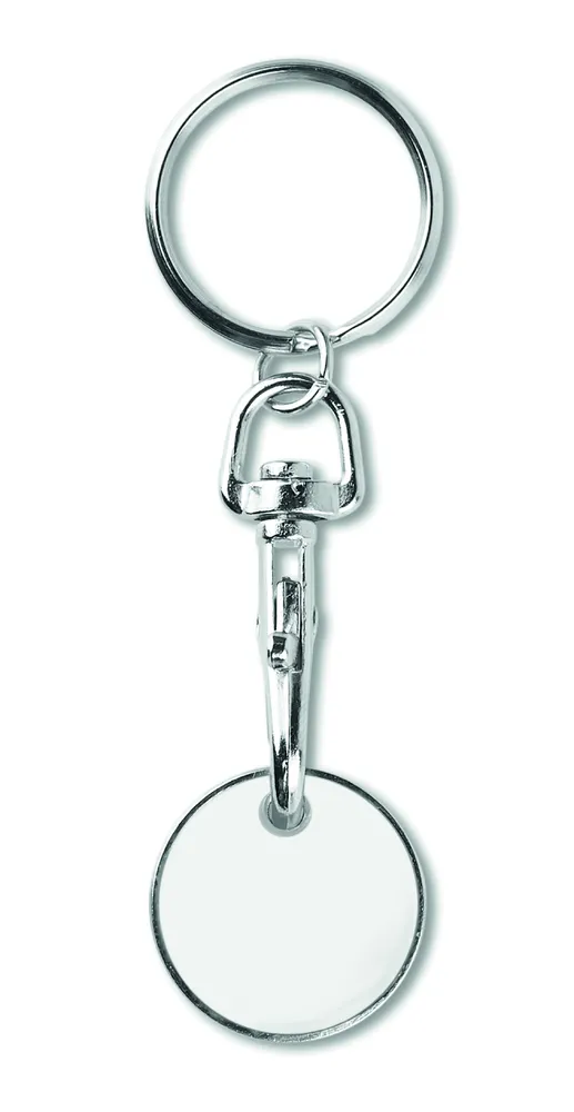 Tokenring · Winkelwagenmuntje – Wit