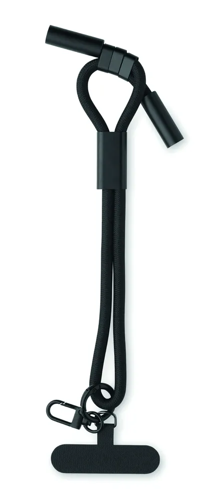 Vrist · Telefoon polsband oplader 60W – Zwart